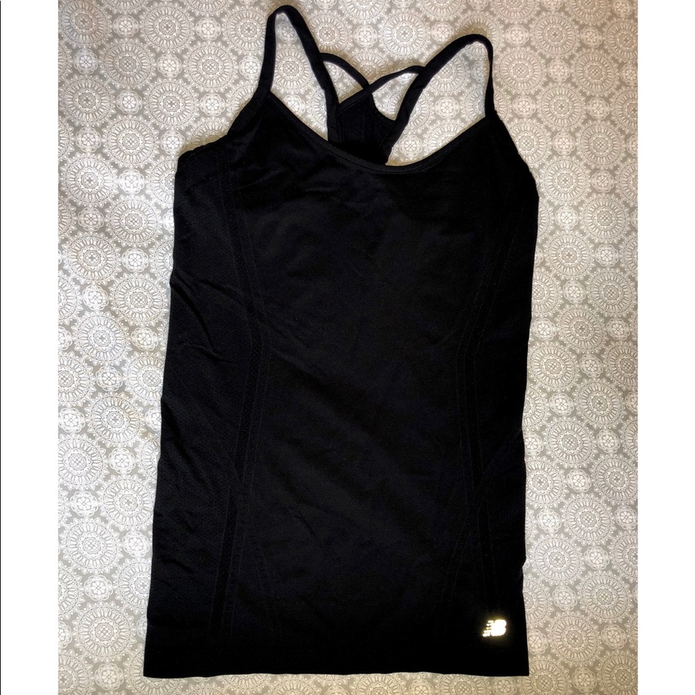 New Balance Black Active Tank Top - Size Small